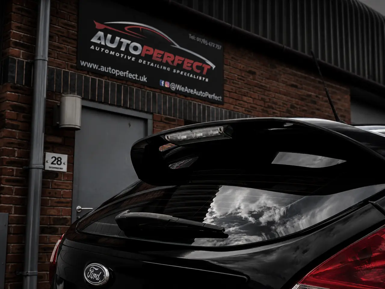 Ford Focus with tinted windows at AutoPerfect, Stone